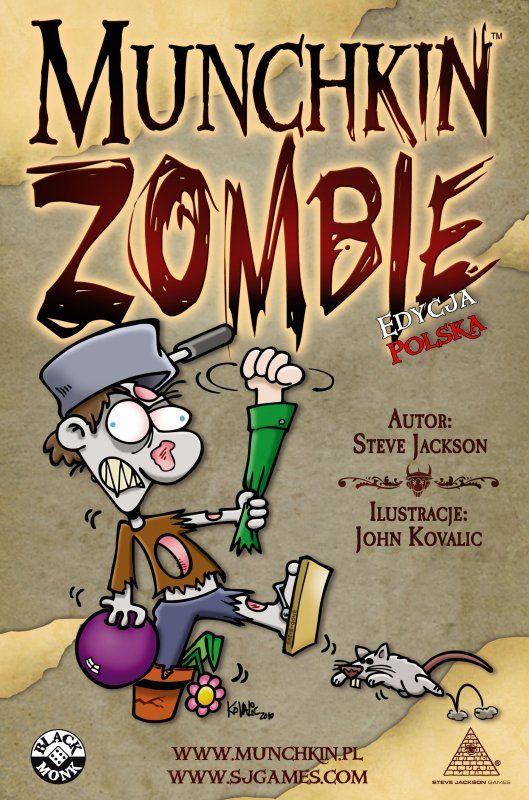 Spoločenská hra Munchkin Zombie od Black Monk Games